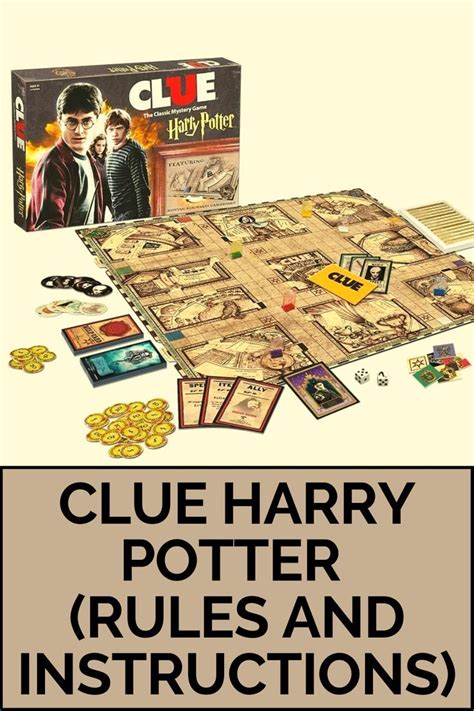 harry potter clue rules